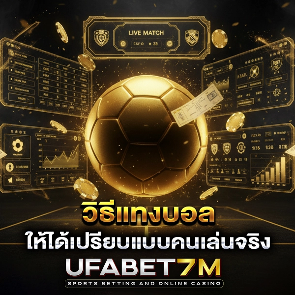วิธีแทงบอล ให้ได้เปรียบแบบคนเล่นจริง เลือกบิลให้คุ้มบน UFABET